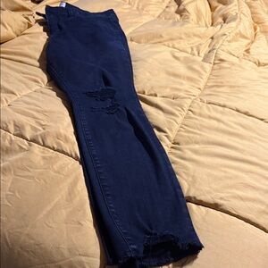 Women's Distressed Jeans